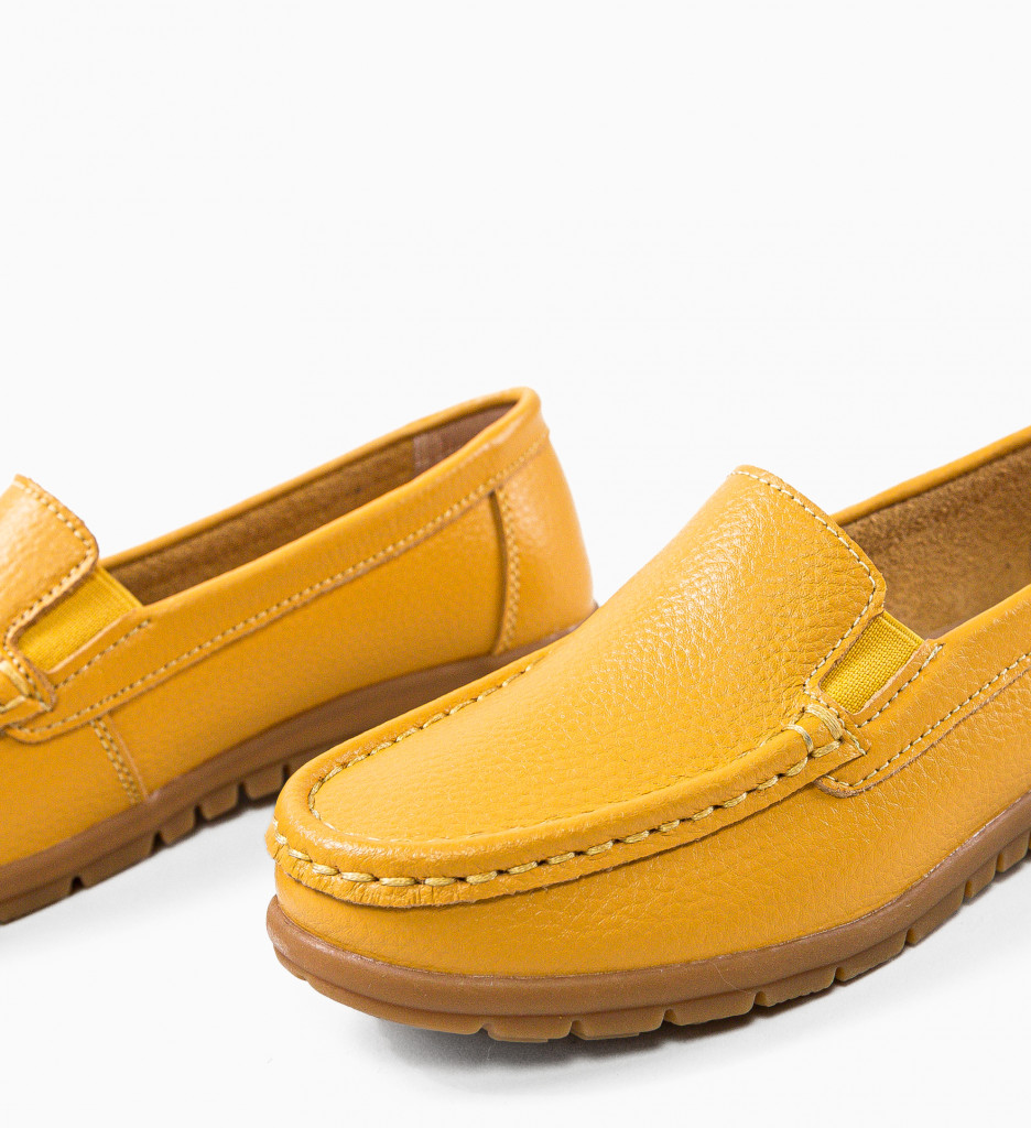 Pantofi Casual Kives Camel | Confort & Stil - imagine 6