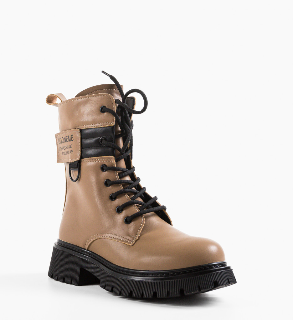Ghete Dama Khaki Udonem | Stil si Confort - imagine 7
