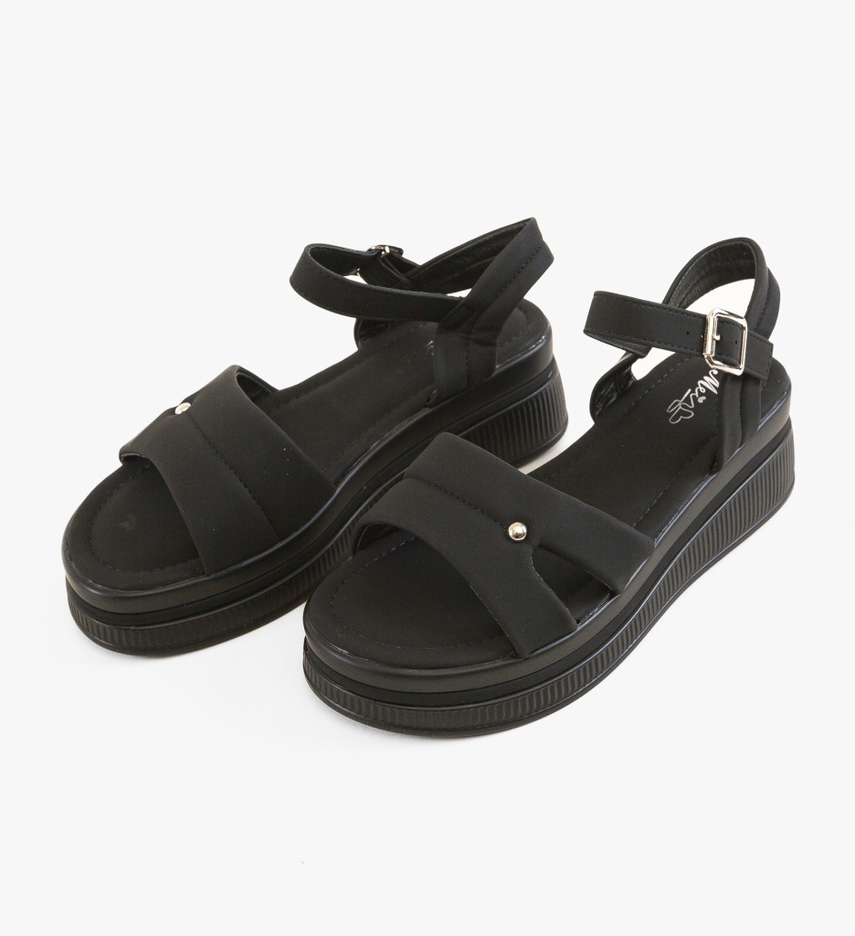 Sandale Dama Ungrelya Negre | Eleganță și Confort - imagine 5