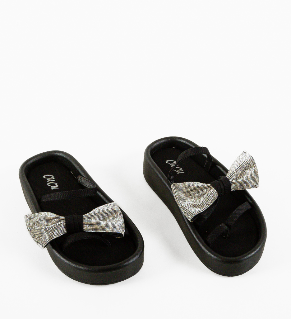 Papuci Dama Heyta Negri | Confort și Eleganță - imagine 7