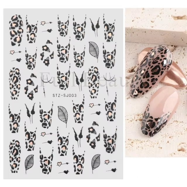 Abtibilduri Unghii Marquise Animal Print - Nail Art Rapid