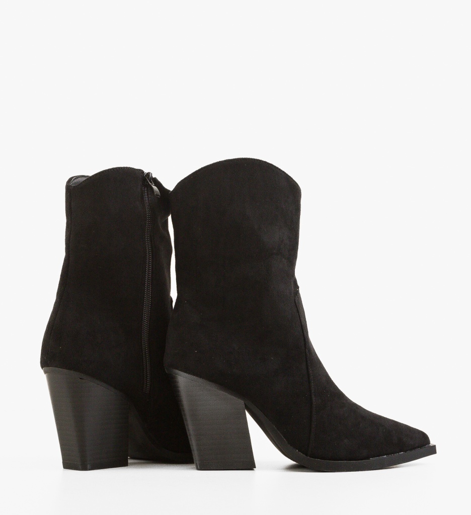 Botine Dama Vela Negre - Eleganță și Confort - imagine 5