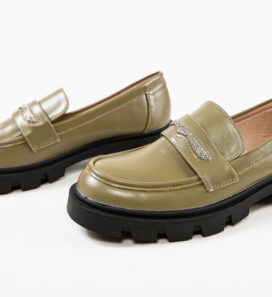 Pantofi Casual Sacipo Verzi - Confort & Stil - imagine 9
