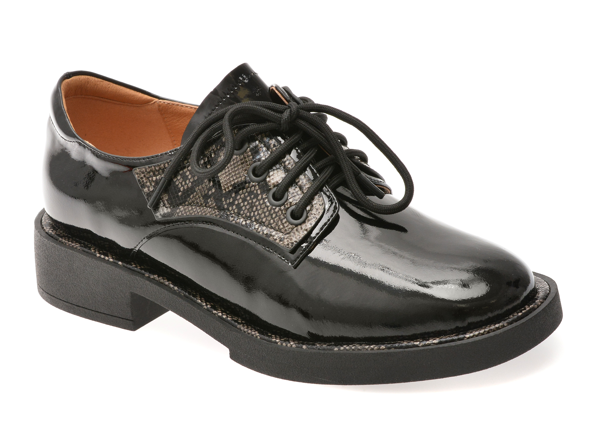 Pantofi GRYXX Piele Lacuita | Eleganță Urbană - imagine 1
