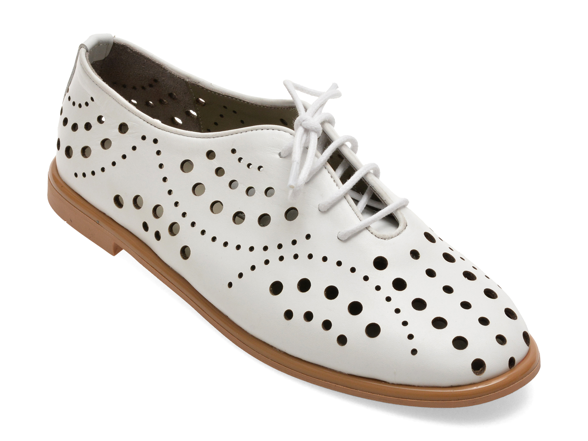 Pantofi GRYXX albi din piele naturală | Casual elegant