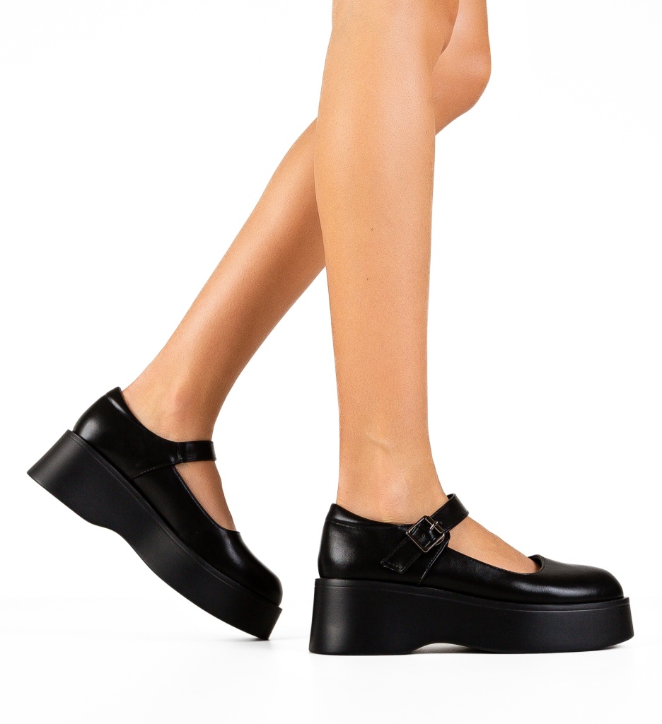 Pantofi Casual Madylu Negri - Confort Stilat
