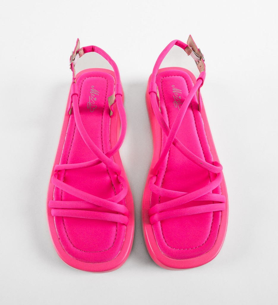 Sandale Dama Ayers Fuchsia - Eleganță și Confort - imagine 8