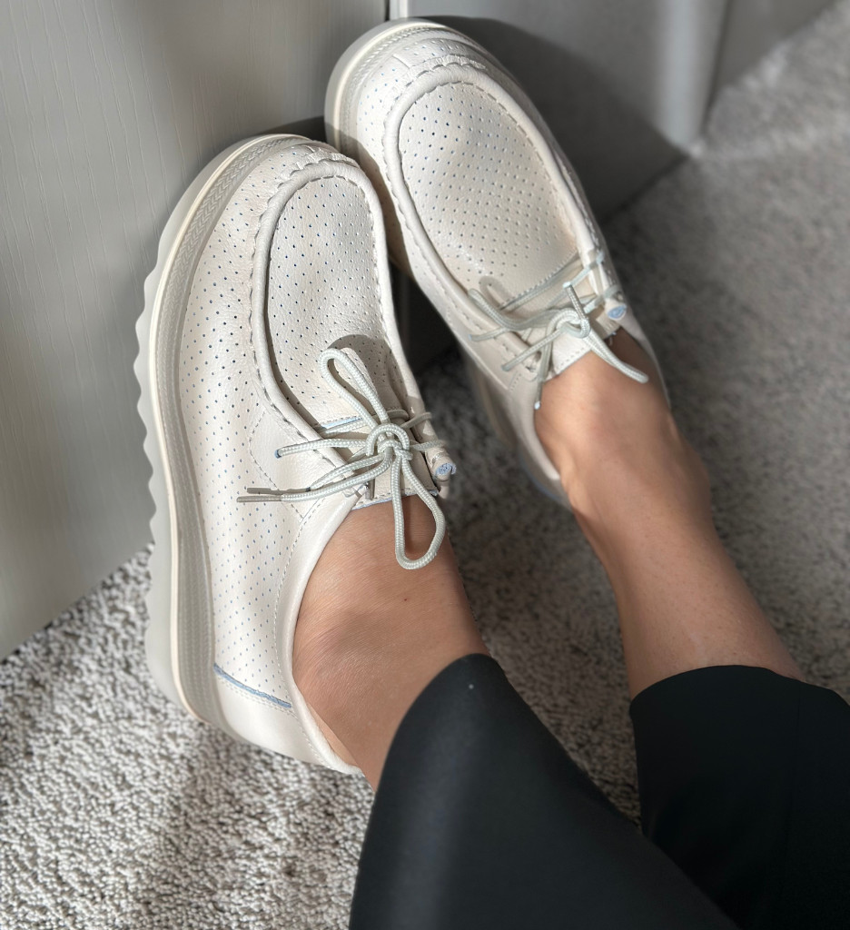 Pantofi Casual Dama Bej | Confort si Stil