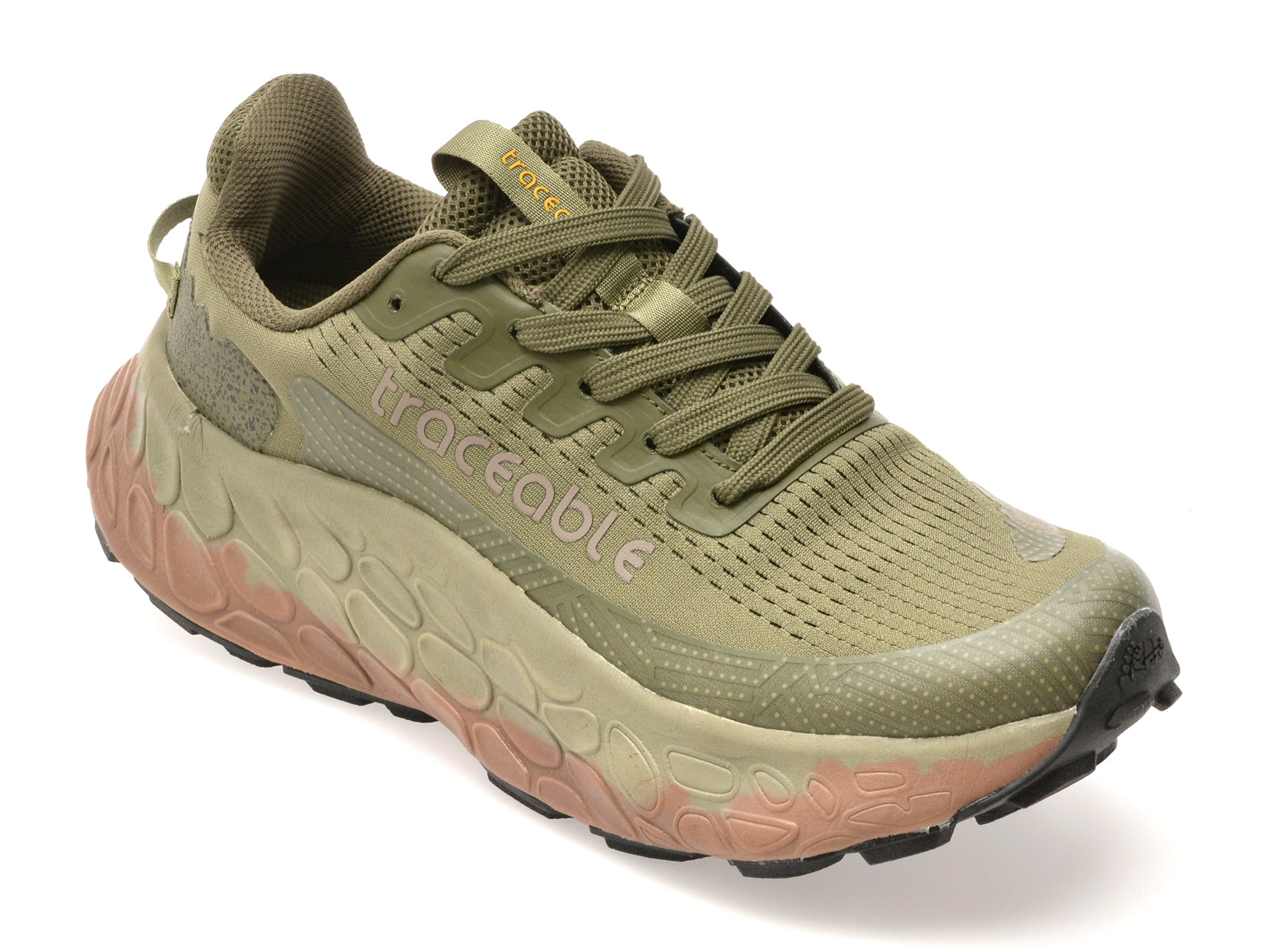 Pantofi Sport Traceable Kaki | Confort și Stil