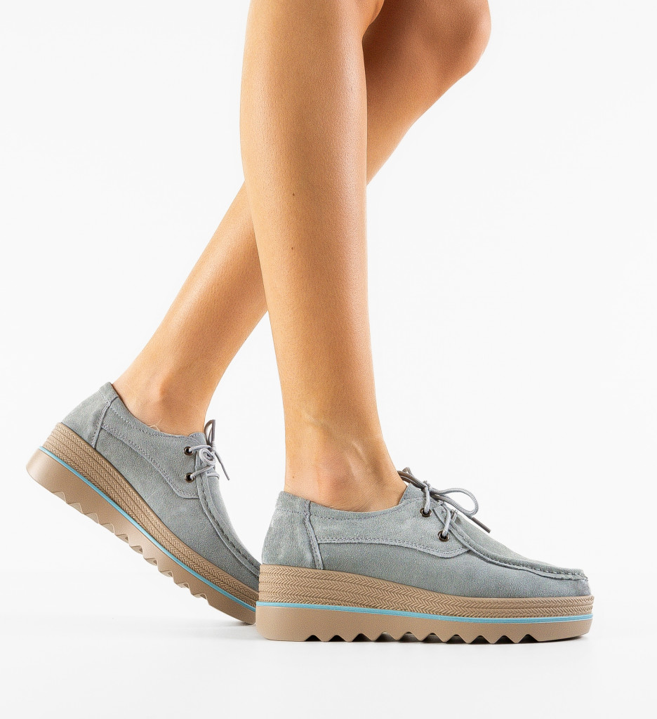 Pantofi Casual Sagrio Albastri - Confort și Stil