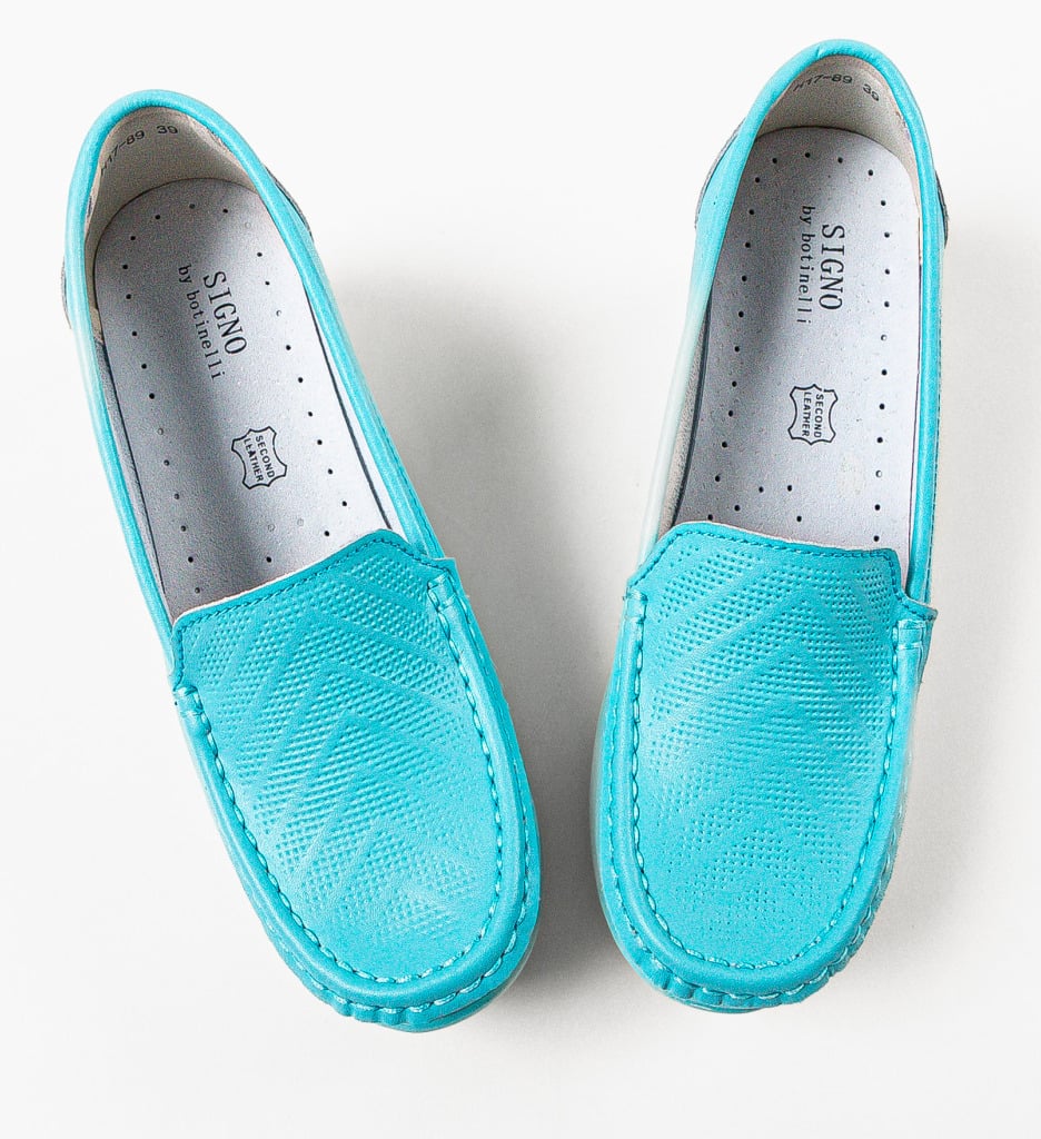 Pantofi Casual Ely Albastri - Confort și Stil - imagine 7