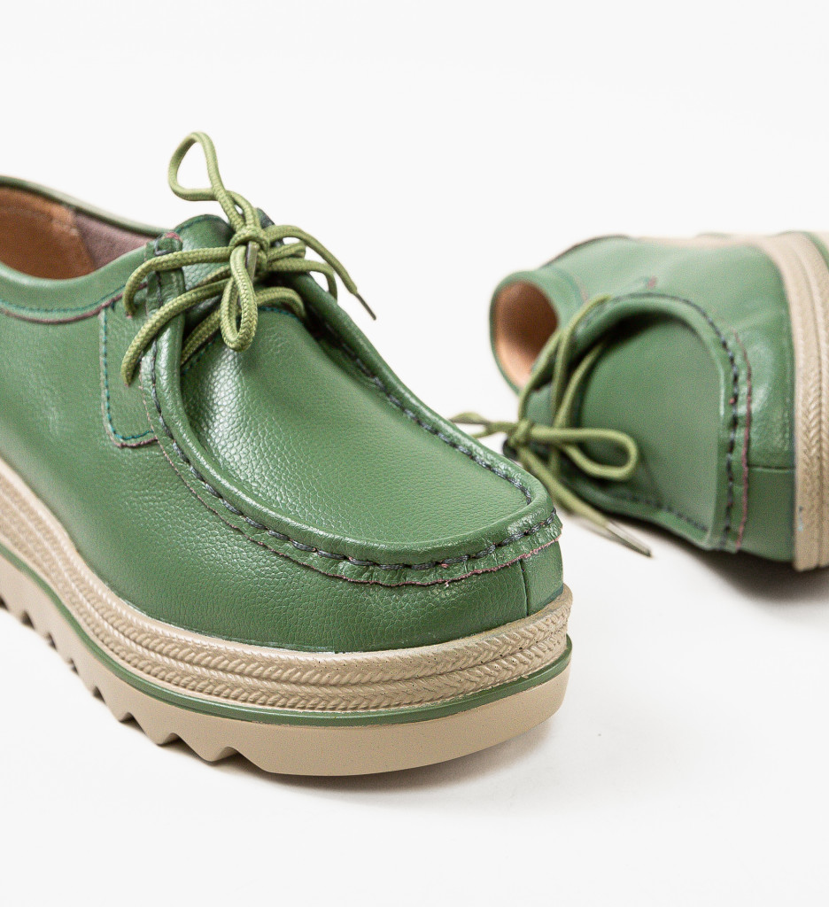 Pantofi Casual Dama Sag Verzi - Confort și Stil - imagine 7