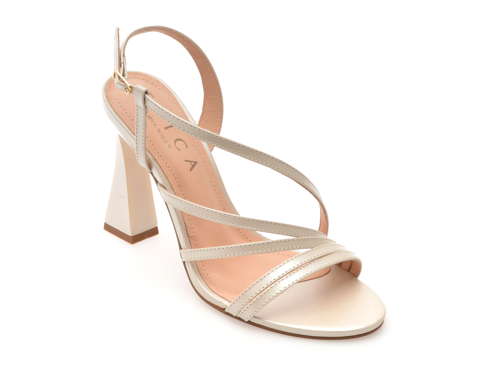 Sandale EPICA Bej Piele Naturală - Eleganță și Confort