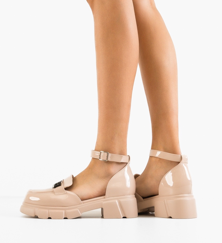 Pantofi Casual Dama Bej | Stil și Confort