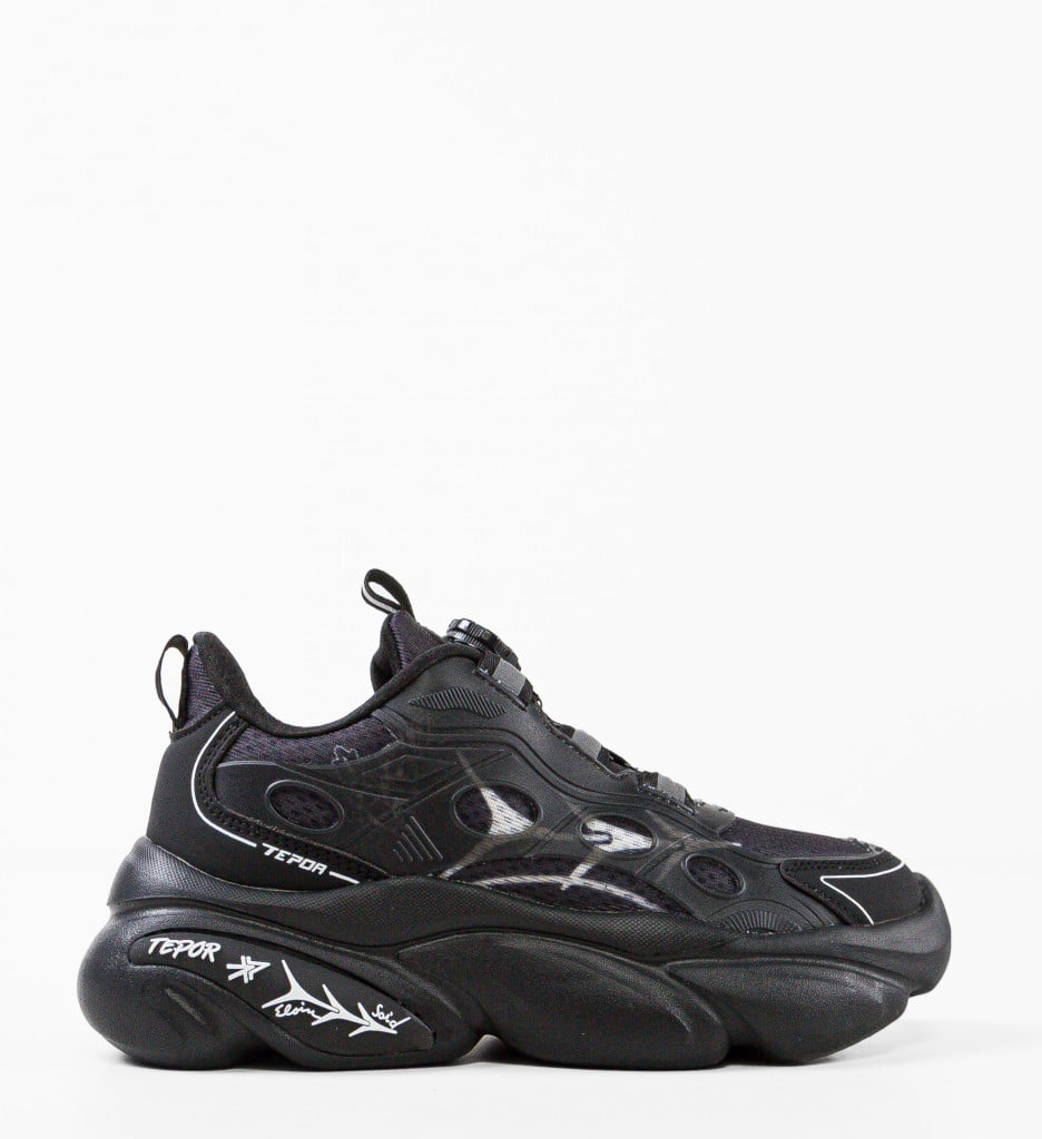 Sneakers Dama Kay Negri | Confort și Stil Urban - imagine 8