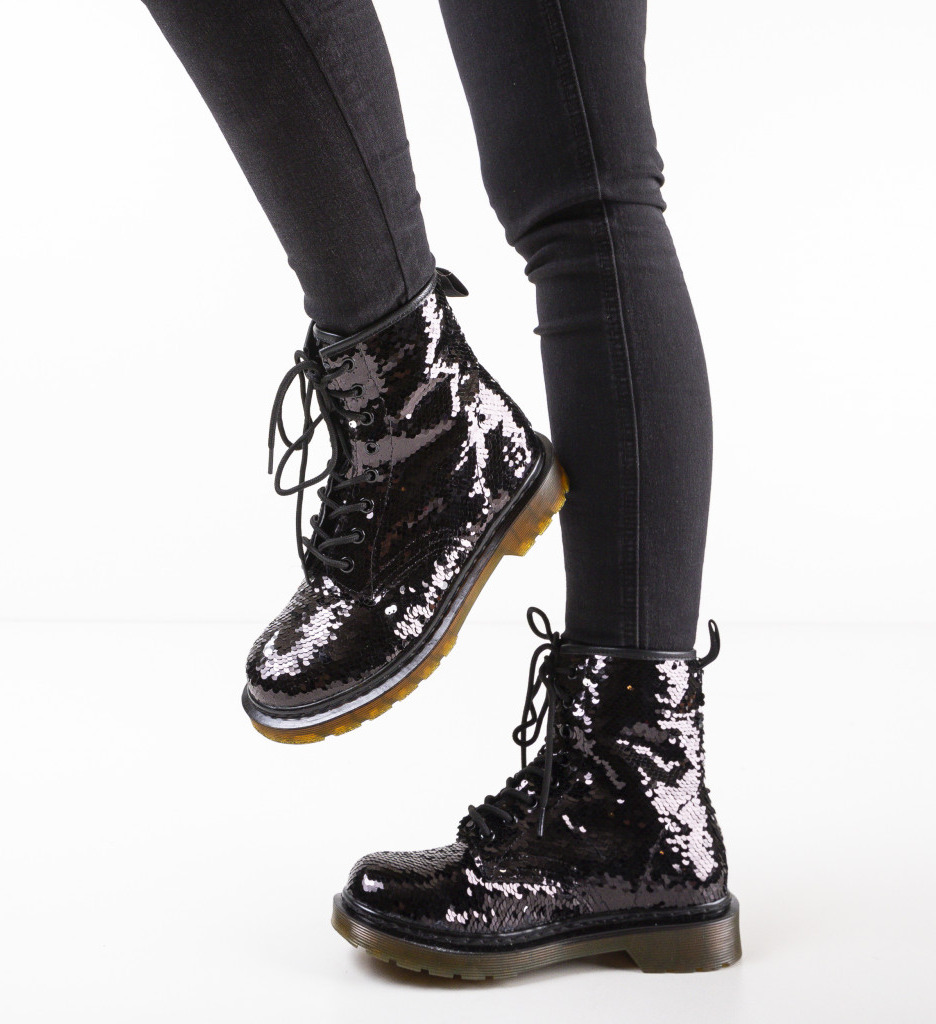 Ghete Javan Negre Dama | Elegante si Confortabile - imagine 2