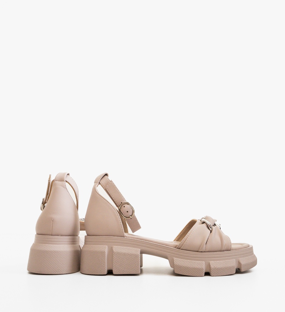 Sandale Dama Rashid Bej | Confort & Stil - imagine 4