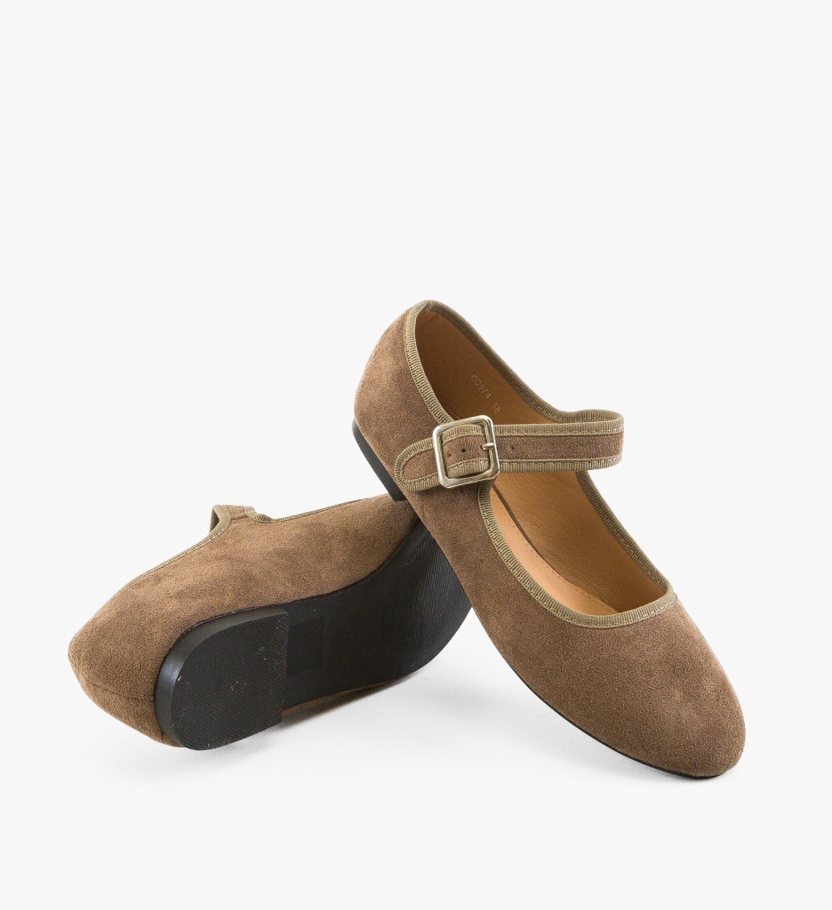 Balerini Dama Bytyr Khaki - Confort și Stil - imagine 6