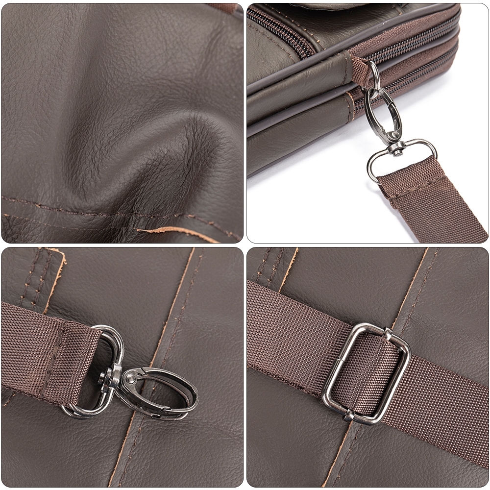 Geanta Barbati Loxar GT3812 Piele Naturala Negru - imagine 4