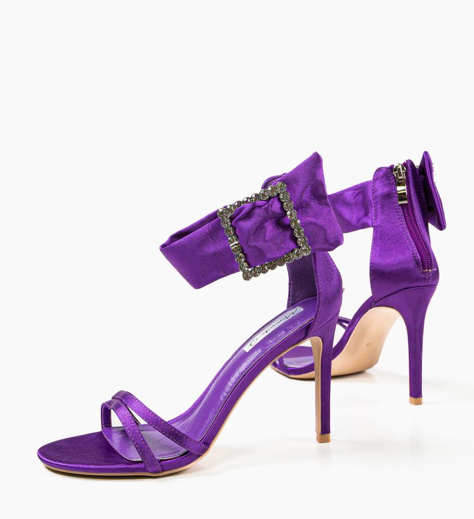 Sandale cu Toc Kenojua Mov - Eleganță și Stil - imagine 8