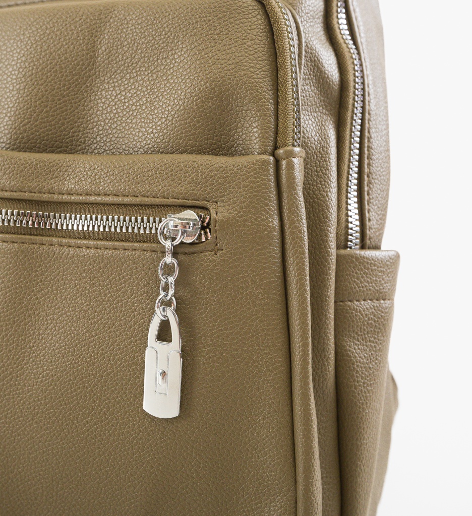 Rucsac Dama Ally Khaki, Versatil și Modern - imagine 3