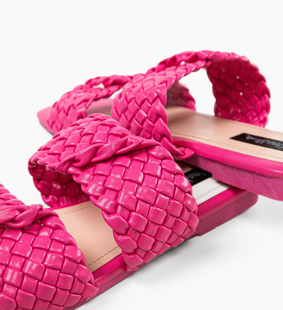 Papuci Dama Mateo Fuchsia | Confort și Stil - imagine 8