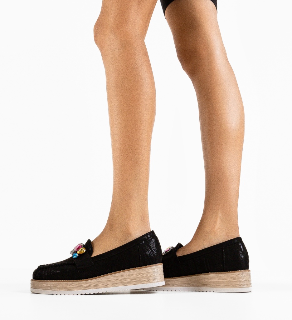 Pantofi Bibi Negri | Eleganță Casual Zilnică