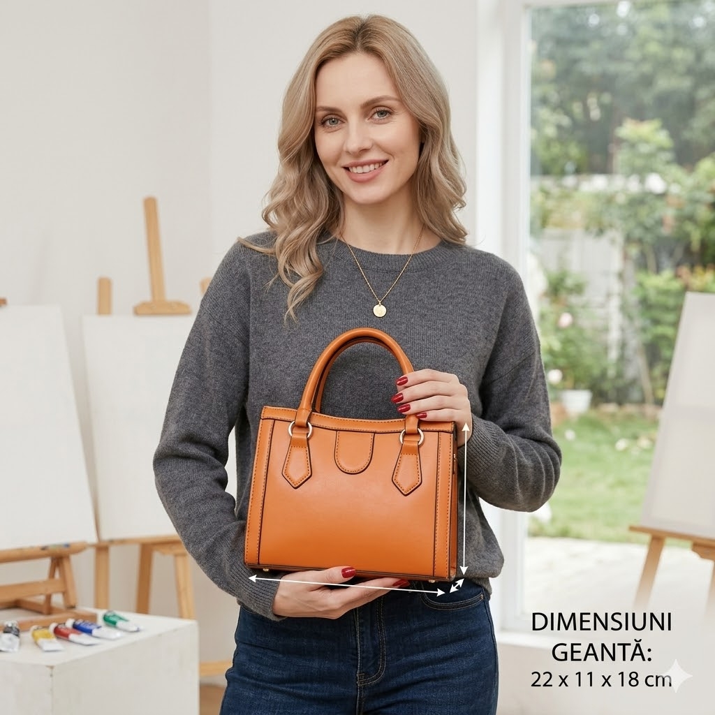 Geanta Dama Delis Yvaine Maro - Practică și Elegantă - imagine 5