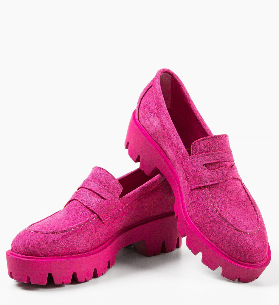 Pantofi Casual Dama Gyna Fuchsia | Confort și Stil - imagine 8