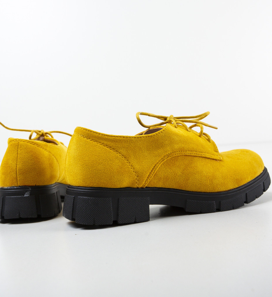 Pantofi Casual Tobi Galbeni - Stil și Confort - imagine 6