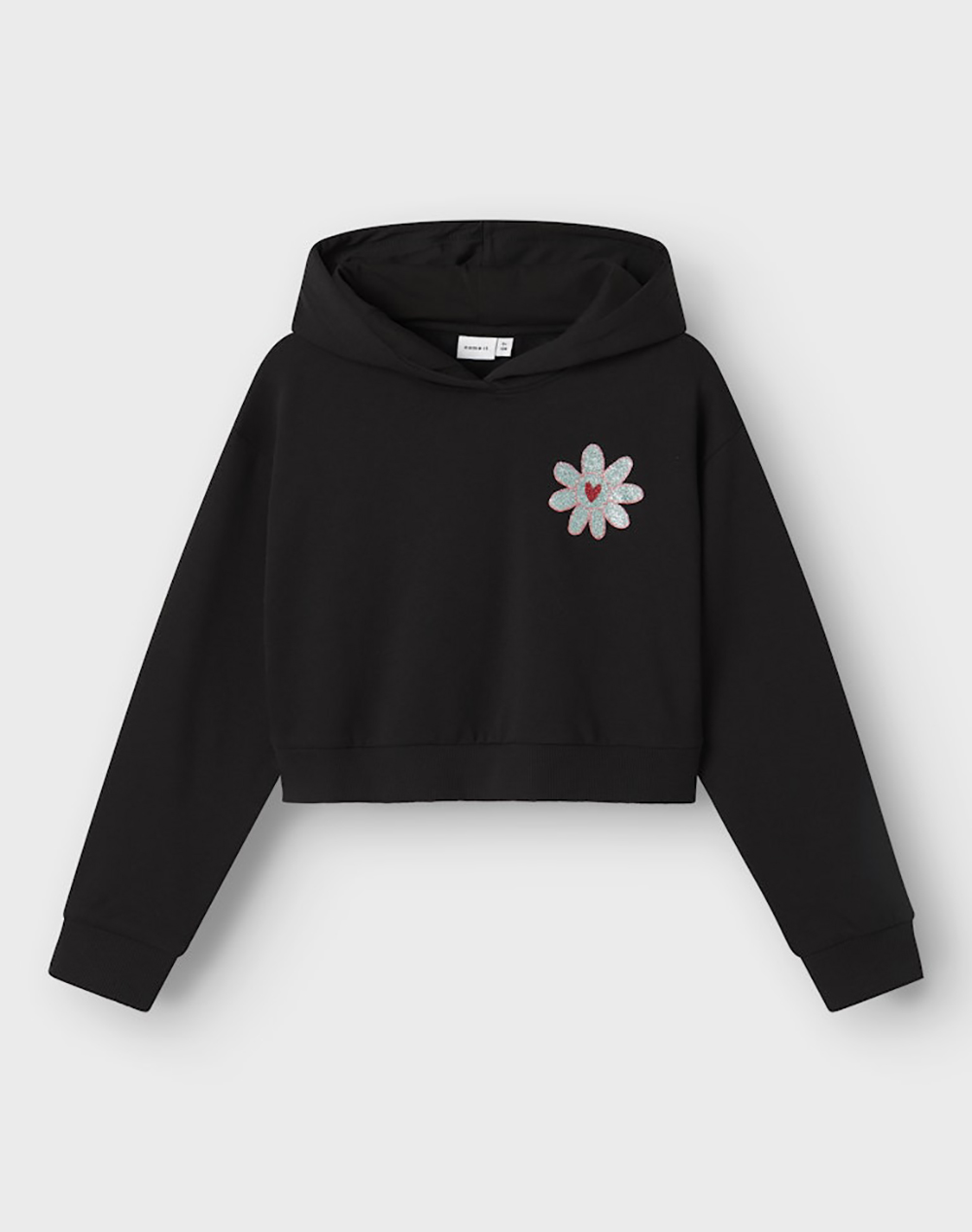 Name It Bluza Fleece Copii cu Glugă