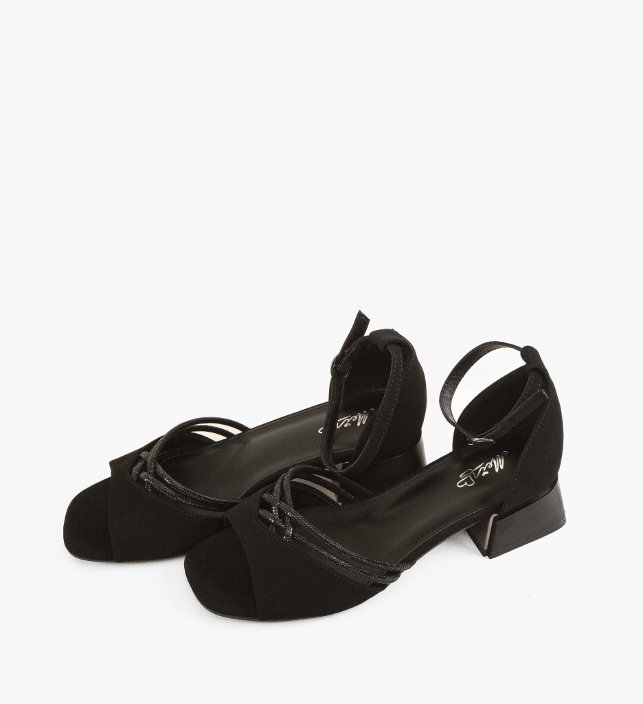 Sandale Fenrir Negre | Eleganță și Stil - imagine 4