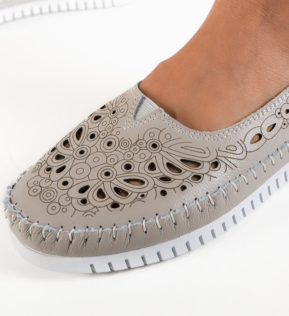 Pantofi Casual Fytay Gri | Confort și Stil Zilnic - imagine 7