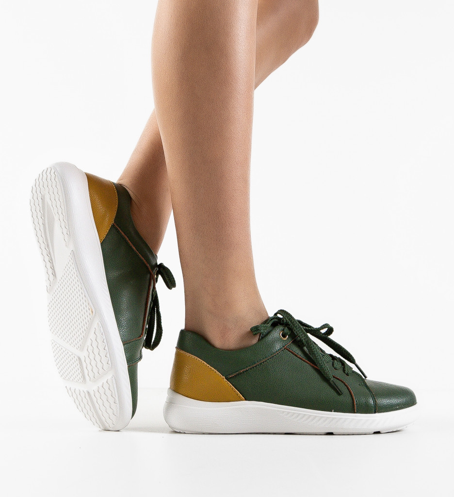 Pantofi Casual Rena Verzi | Confort & Stil Modern - imagine 2