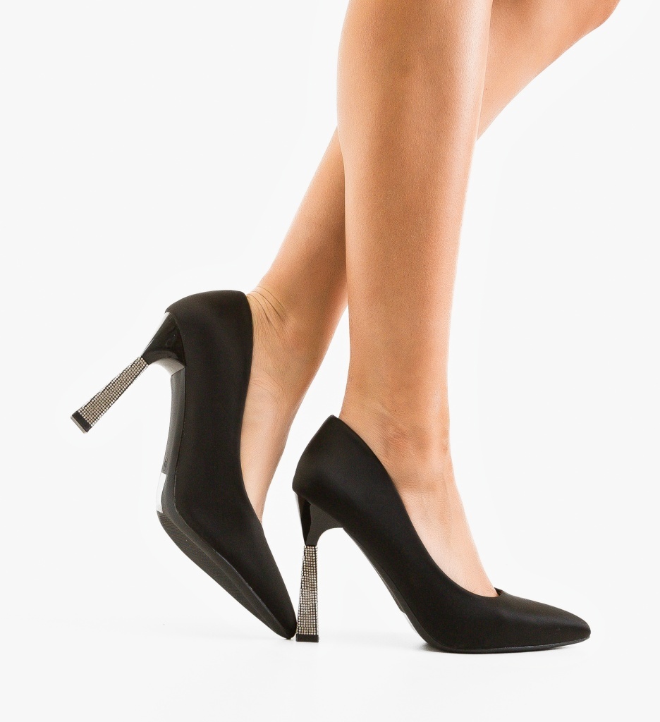 Pantofi Toc Karem Negri | Eleganță și Confort - imagine 5