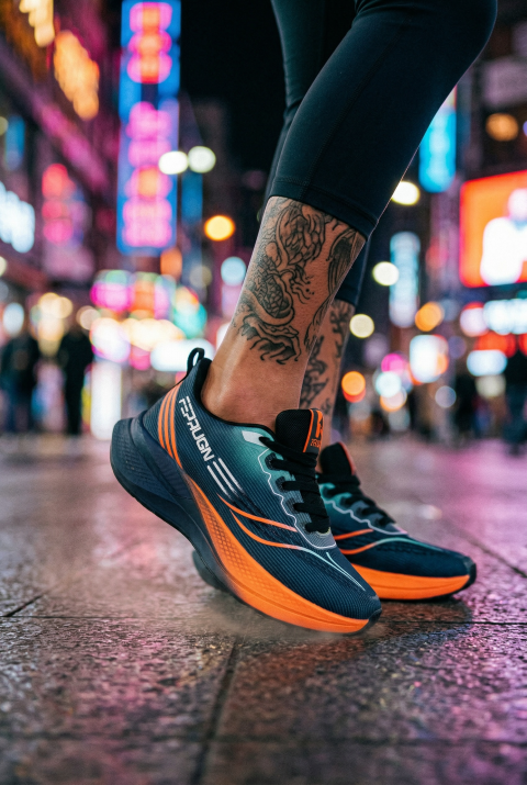 Adidași Dama Sport Negri Ușori și Comozi Z55-1