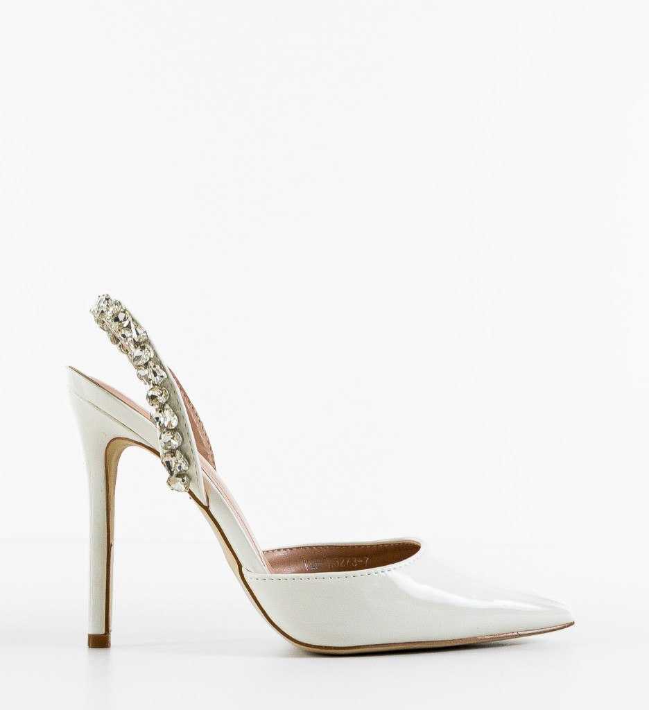Pantofi Haven Albi cu Toc - Eleganță și Stil - imagine 3