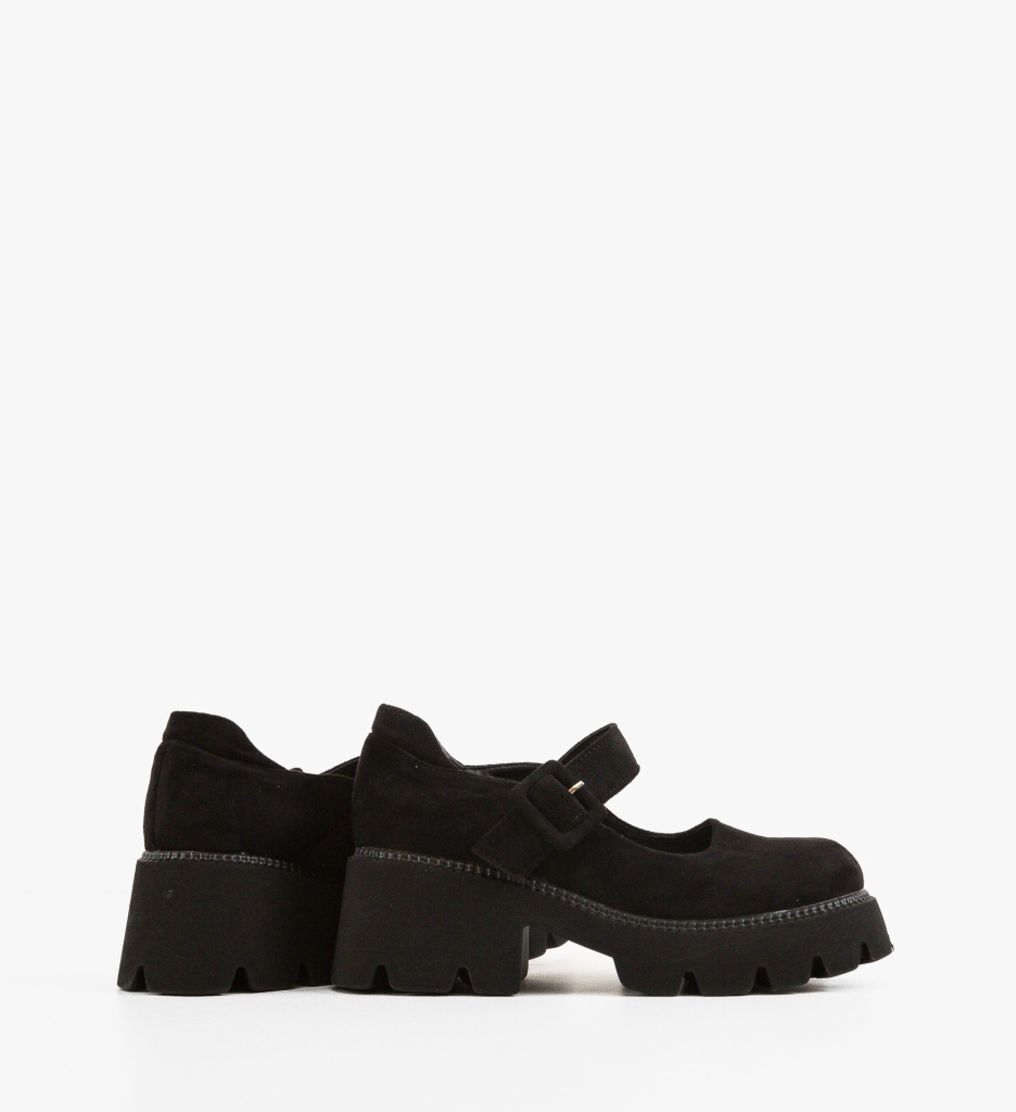 Pantofi Casual Dama Bokfa Negri - Confort Stilat - imagine 4