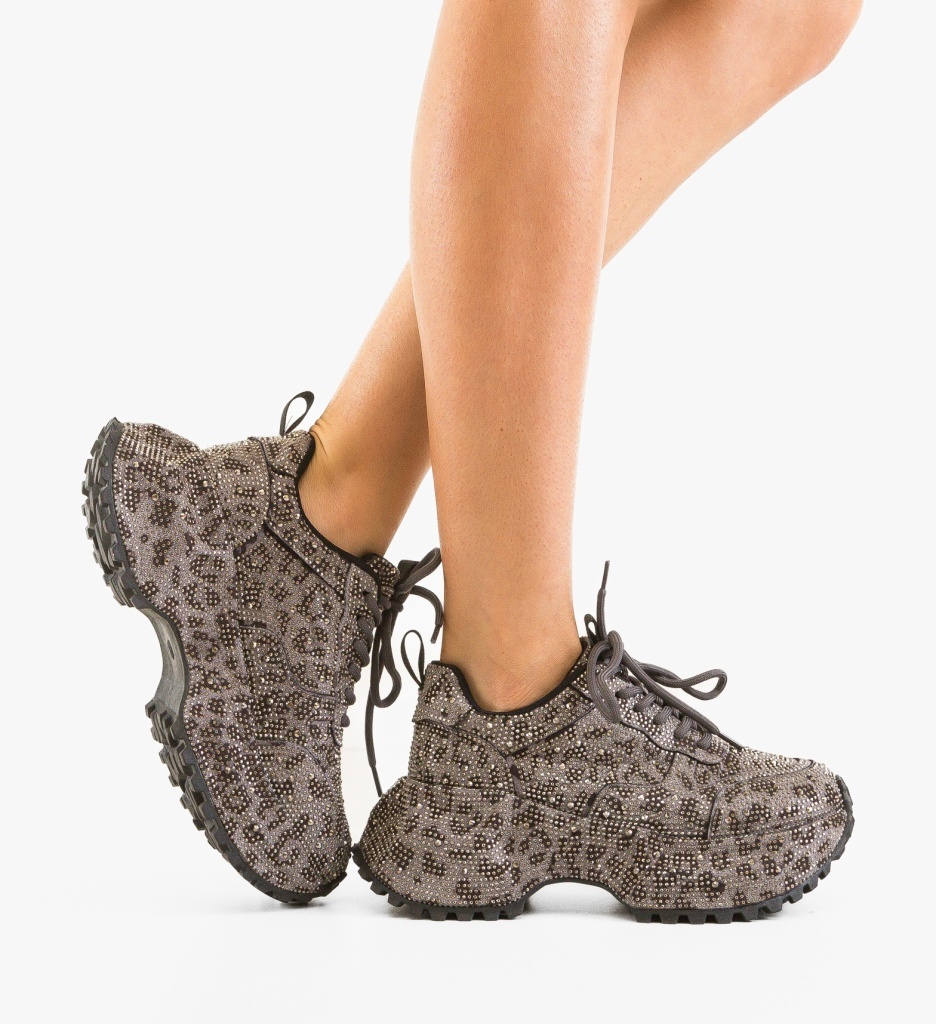 Sneakers Dama Toop Negri | Confort și Stil Urban