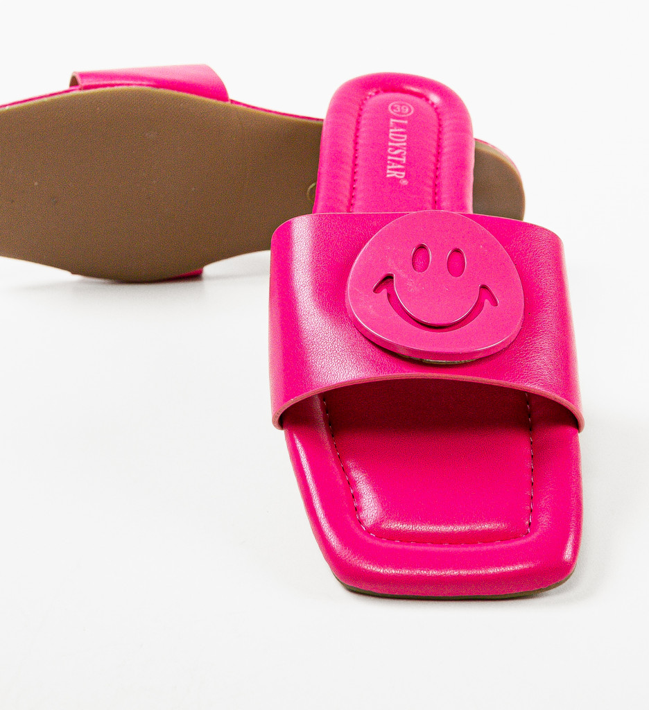 Papuci Dama Indigo Fuchsia - Confort și Stil - imagine 9
