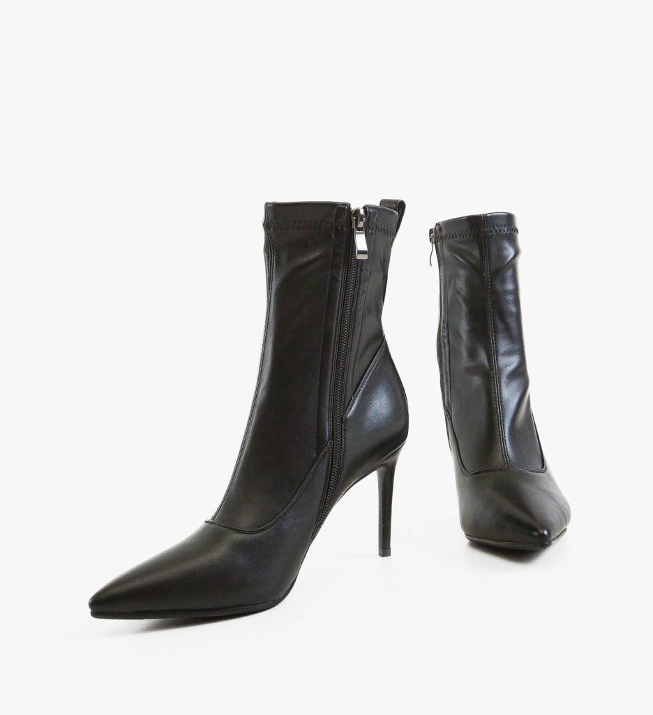 Botine Dama Zasa Negre - Eleganță și Confort - imagine 4