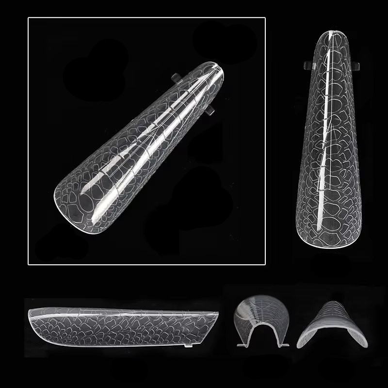 Tipsuri Snake Skin Reutilizabile Picadili 120buc - imagine 3