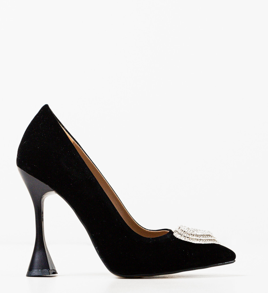 Pantofi cu Toc Darino Negri - Eleganță Sigură - imagine 4