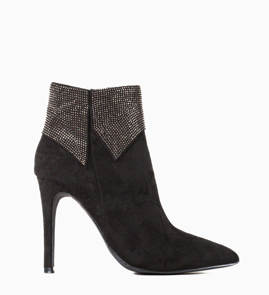 Botine Dama Emmerso Negre - Eleganță și Stil - imagine 5