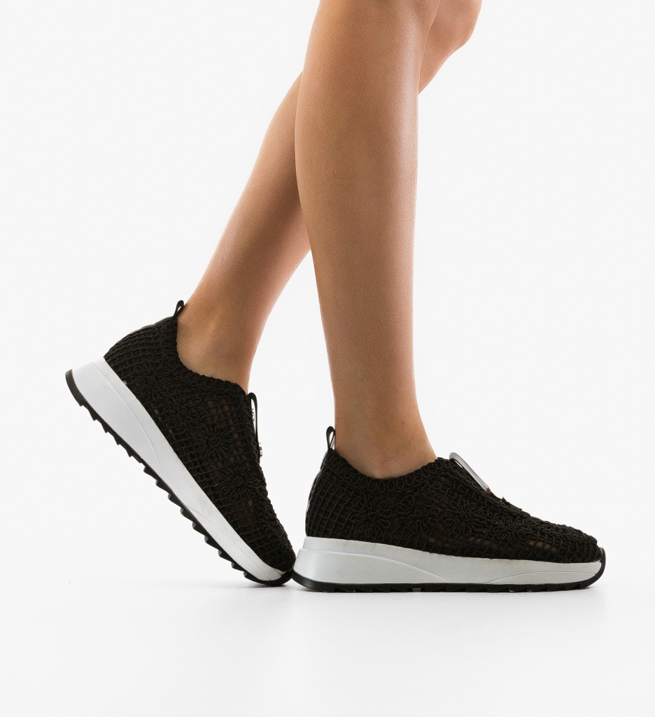 Sneakers Selima Negri - Confort și Stil Urban