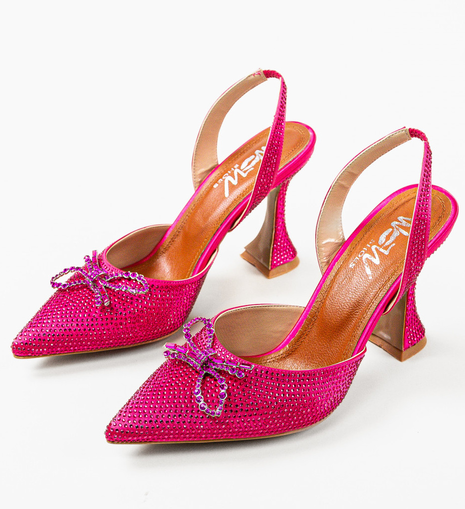 Pantofi Partyun Fuchsia | Eleganță la Petreceri - imagine 6