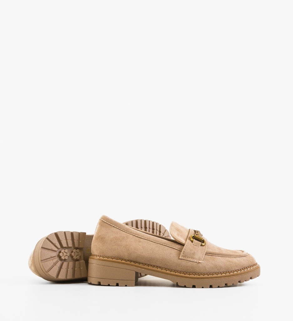 Pantofi Casual Londrey Khaki - Confort Urban - imagine 4
