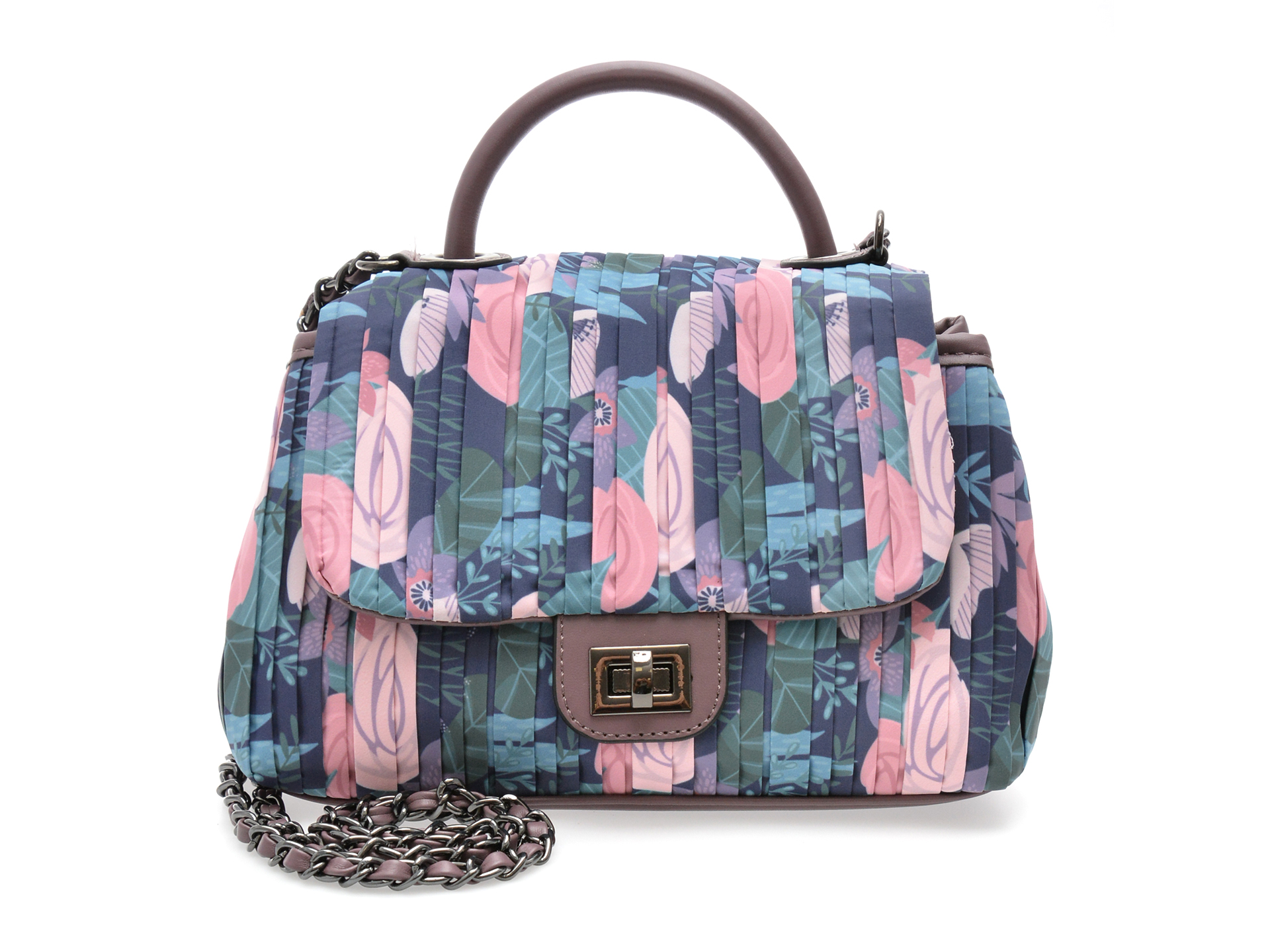 Geanta Gryxx Mov Eleganta, Piele Eco