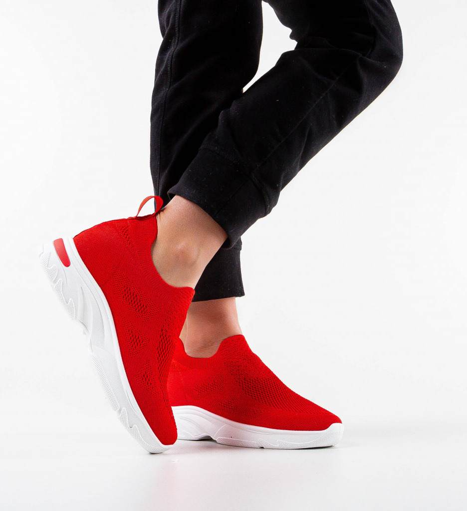 Pantofi Sport Viggoa Rosii - Confort și Stil - imagine 3