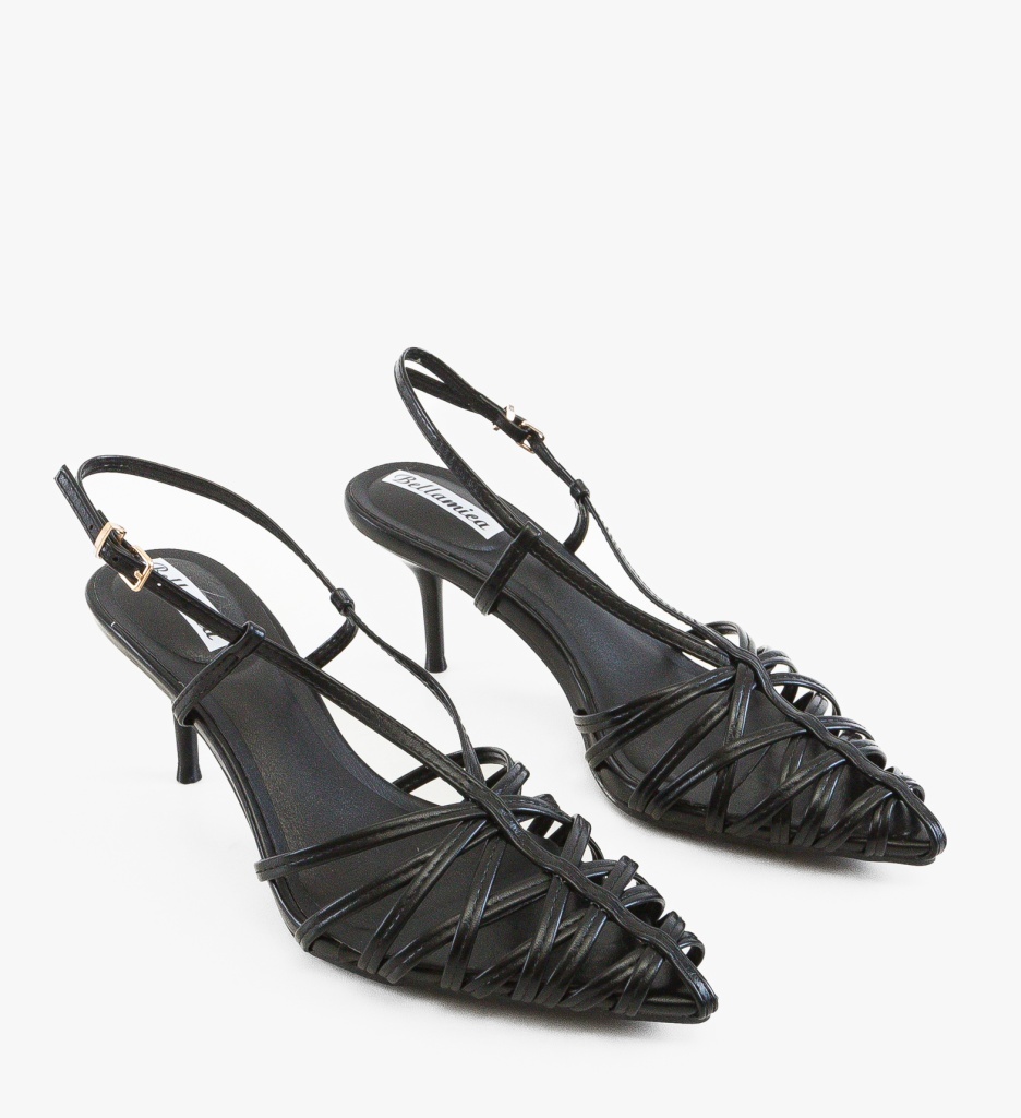 Pantofi Dama Zanehha Negri Eleganți - imagine 9